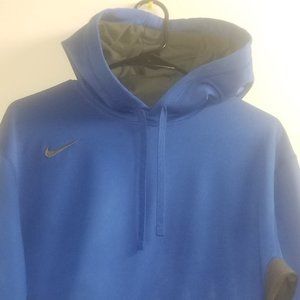 Blue Nike hoodie